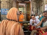 Darshan at Kalika Mandir (11 March 2025)